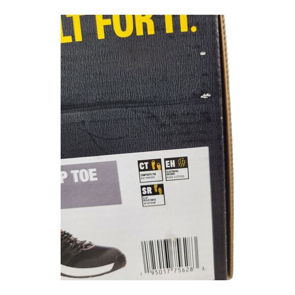 CAT Streamline 2.0 Women's ASTM Composite Toe Black Work Sneakers Shoes 5.5 New - Picture 11 of 12